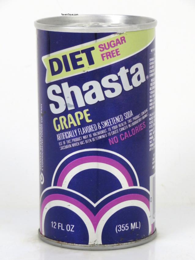 Shasta Diet Grape Soda