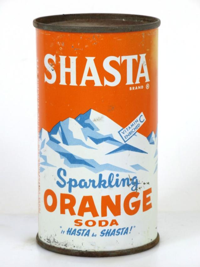 Shasta Orange Soda San Francisco California