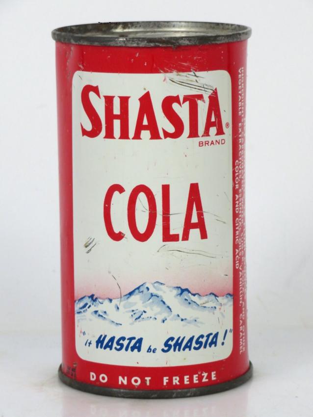 Shasta Sparkling Cola San Francisco/Seattle