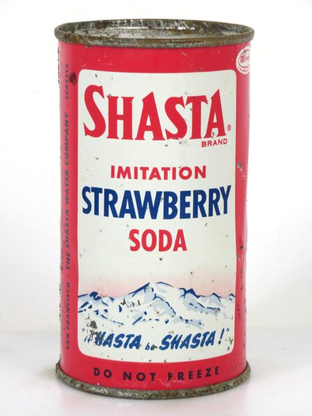 Shasta Strawberry Soda San Francisco-Seattle