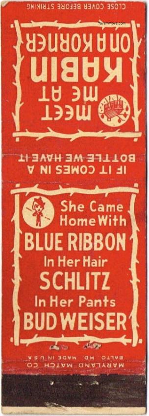 Pabst Blue Ribbon Beer