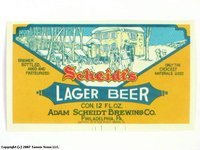 Sheidt's Lager Beer