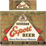 Sheridan Export Beer