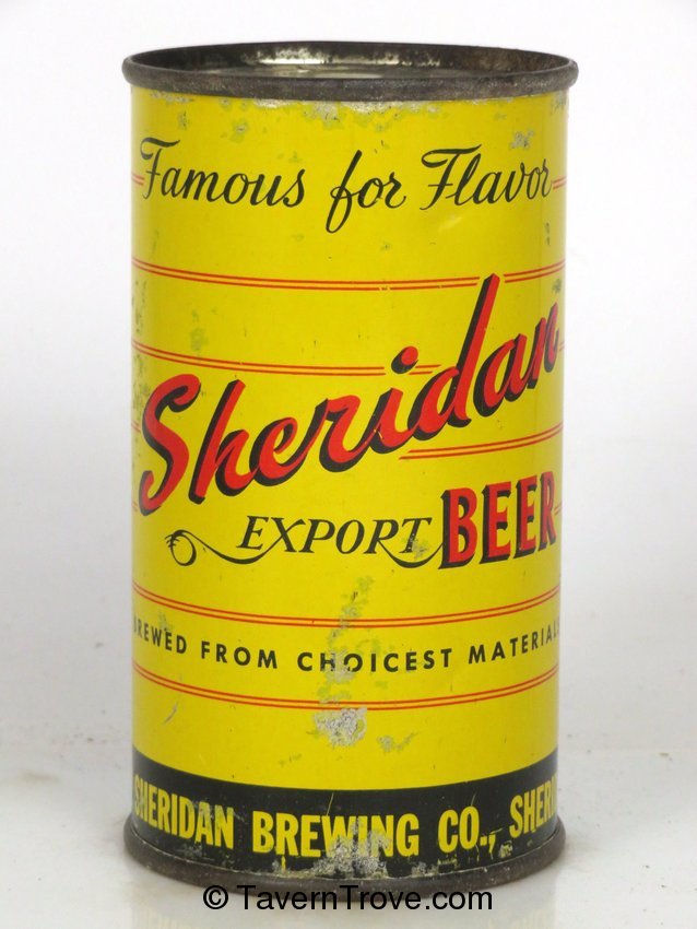 Sheridan Export Beer