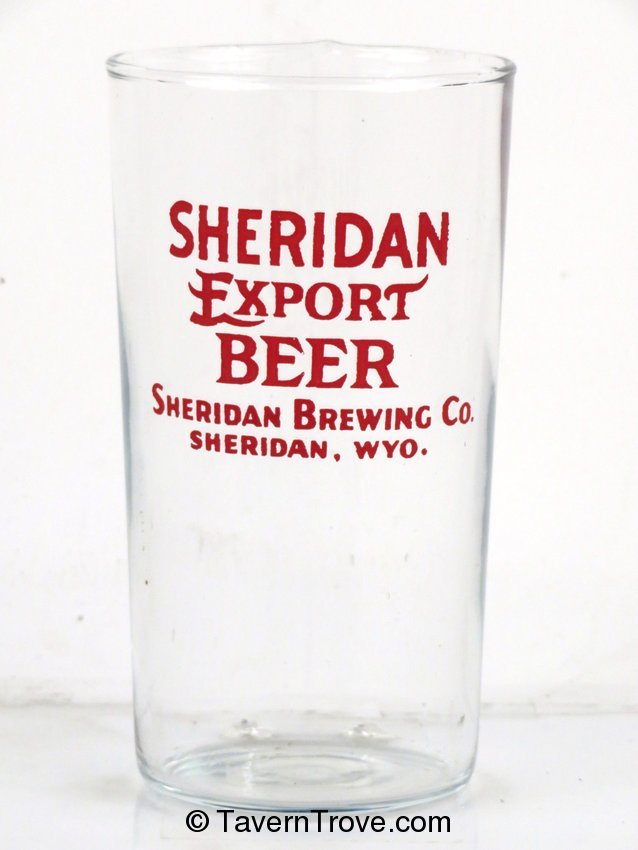 Sheridan Export Beer