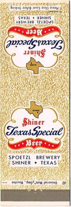 Shiner Texas Special Beer Dupe