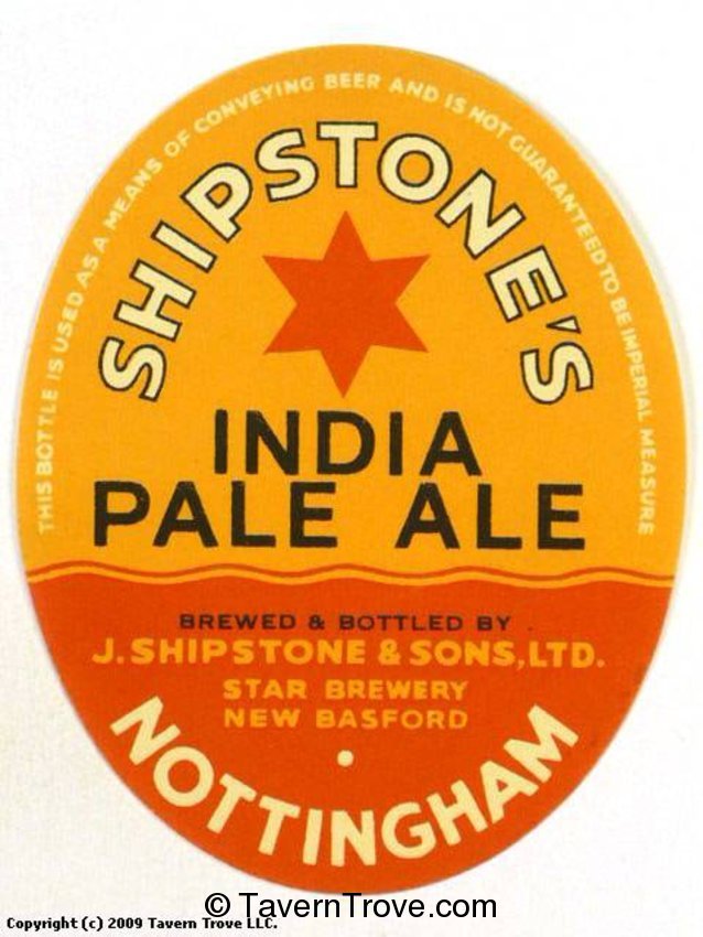 Shipstone's India Pale Ale