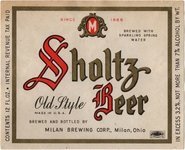 Sholtz Old Style Beer