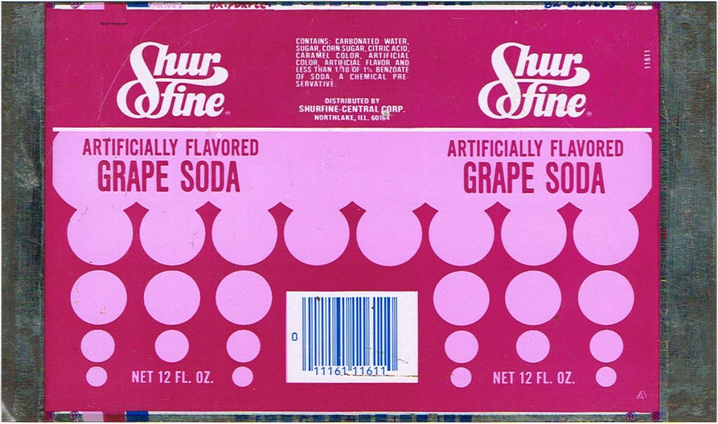 Shur Fine Grape Soda (sheet)