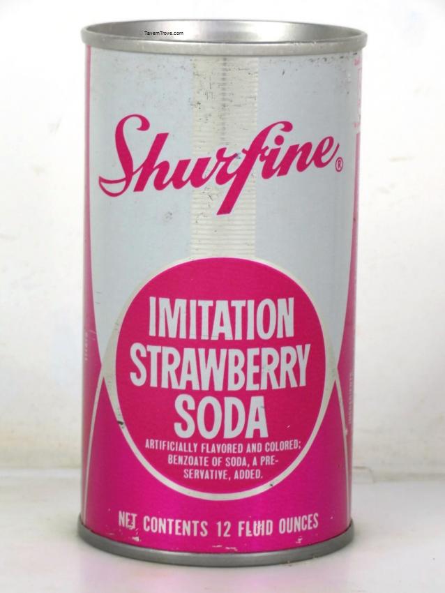 Shurfine Strawberry Soda Northlake Illinois