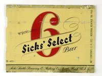 Sicks' Selct Beer