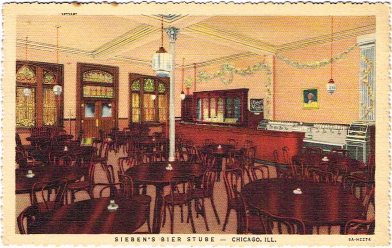 Sieben's Bier Stube (Milk Glass Lights)