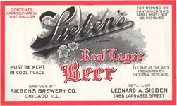 Sieben's Real Lager Beer