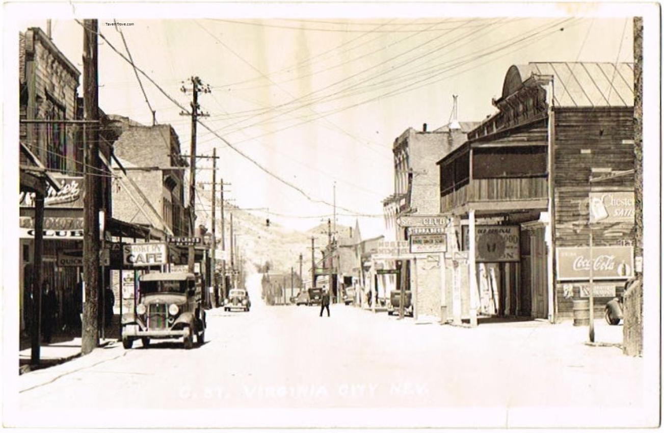 Sierra/Rainier/Wieland's Beer Bucket of Blood Saloon Virginia City RPPC