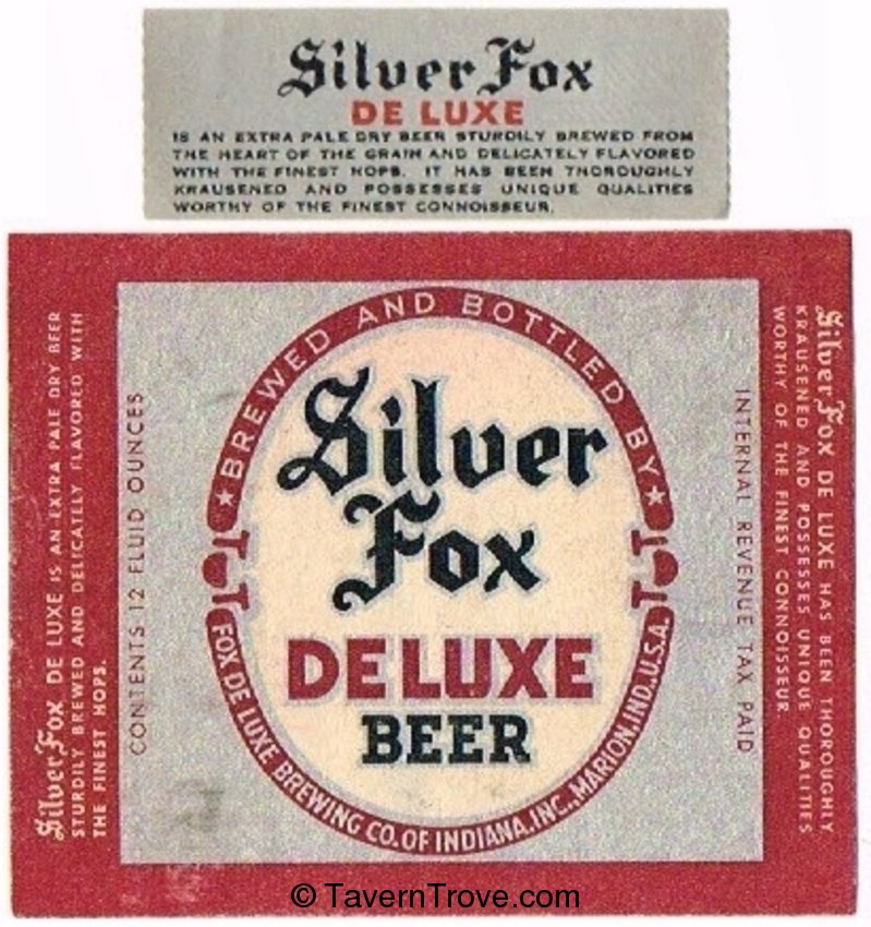 Silver Fox De Luxe Beer