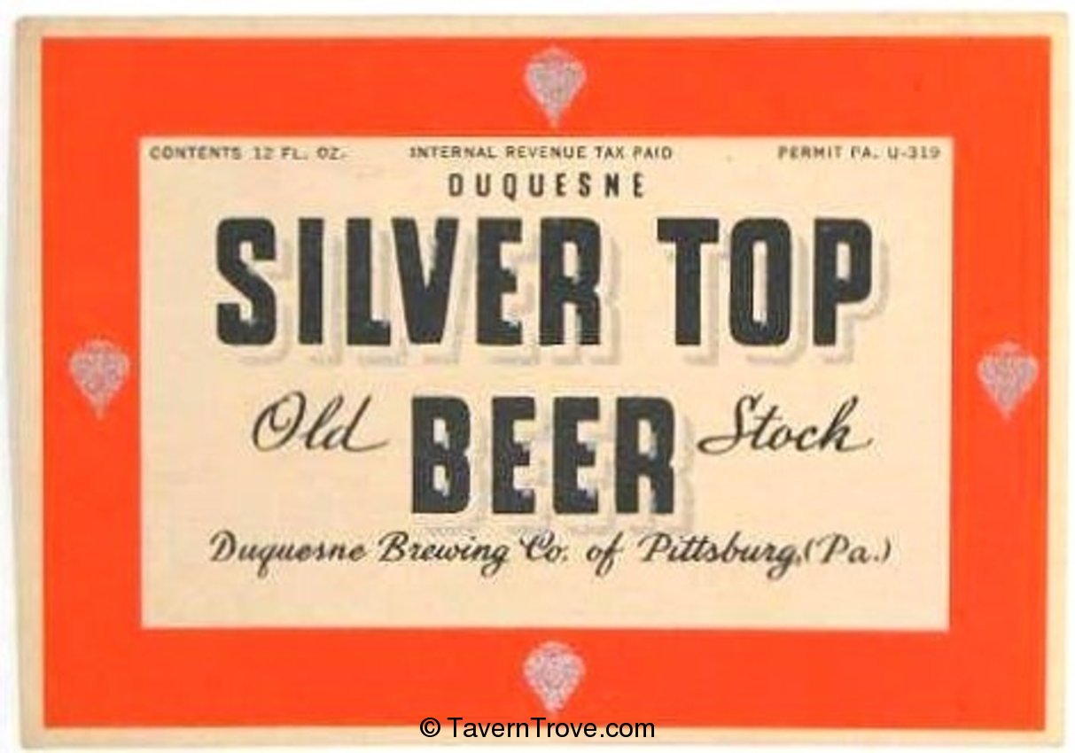 Silver Top Beer