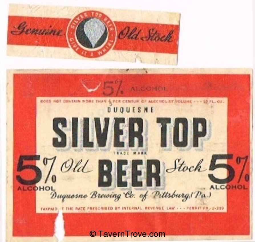 Silver Top Beer