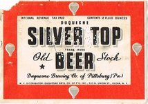 Silver Top Beer