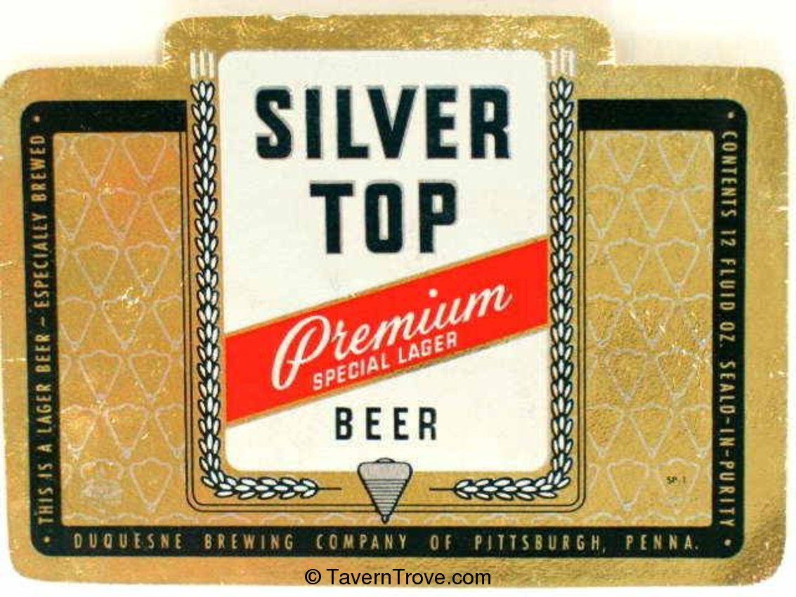 Silver Top Premium Beer