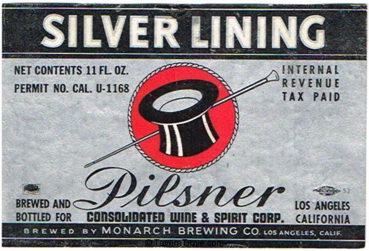Silver Lining Pilsner Beer