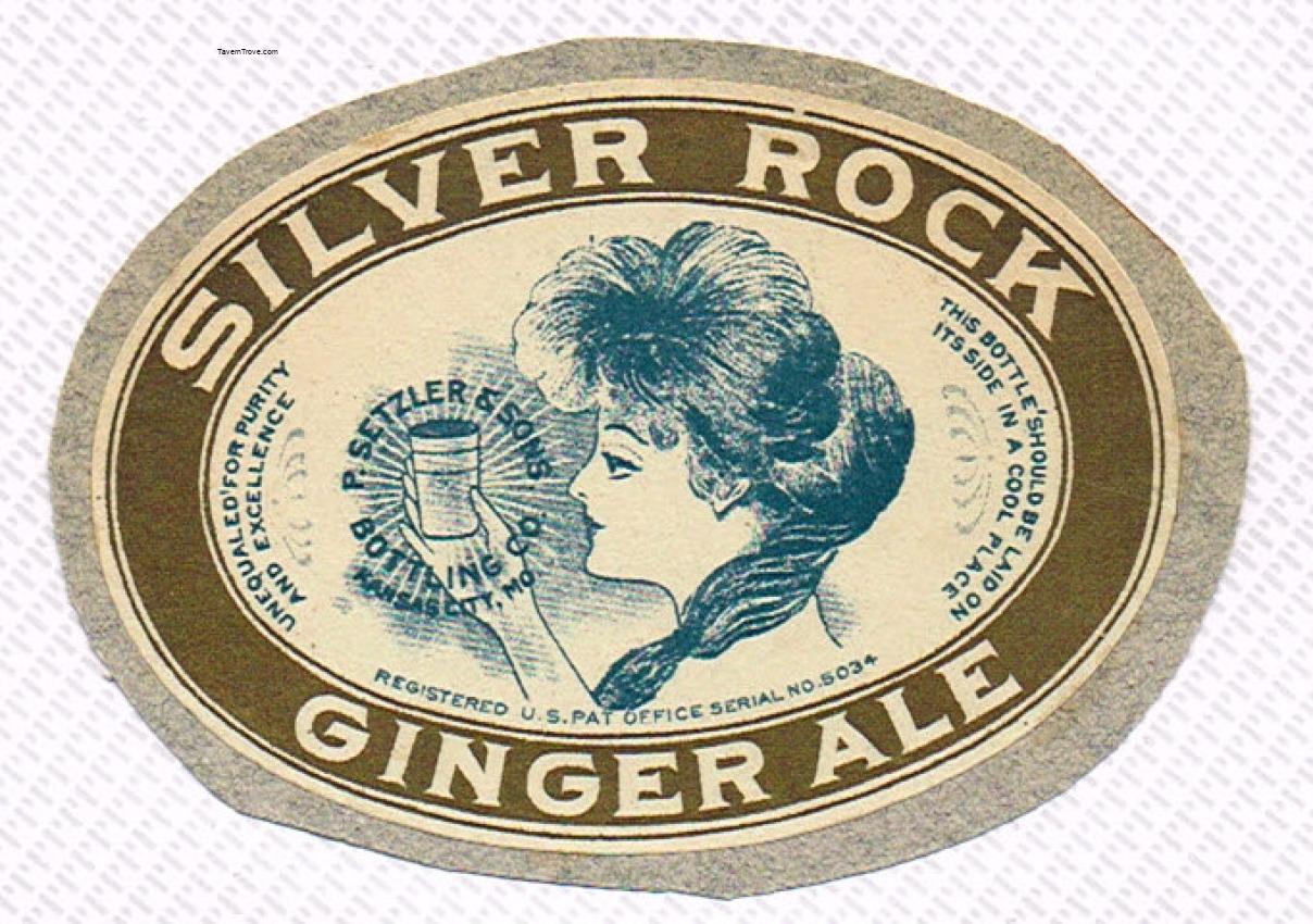 Silver Rock Ginger Ale Setzler & Sons Kansas City Missouri Small