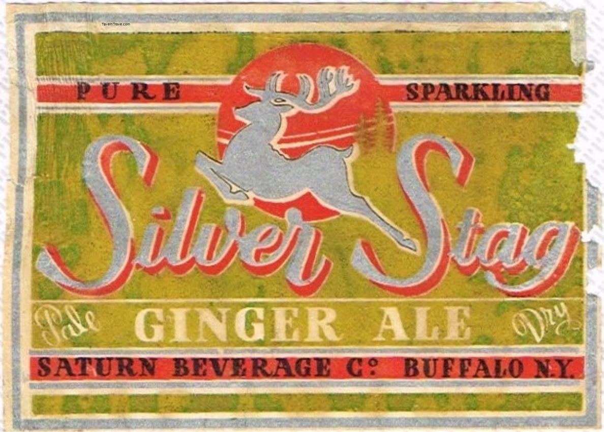 Silver Stag Ginger Ale Saturn Beverage Buffalo New York