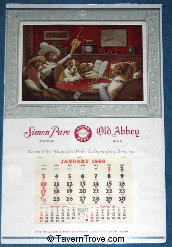 Simon Pure Beer Calendar