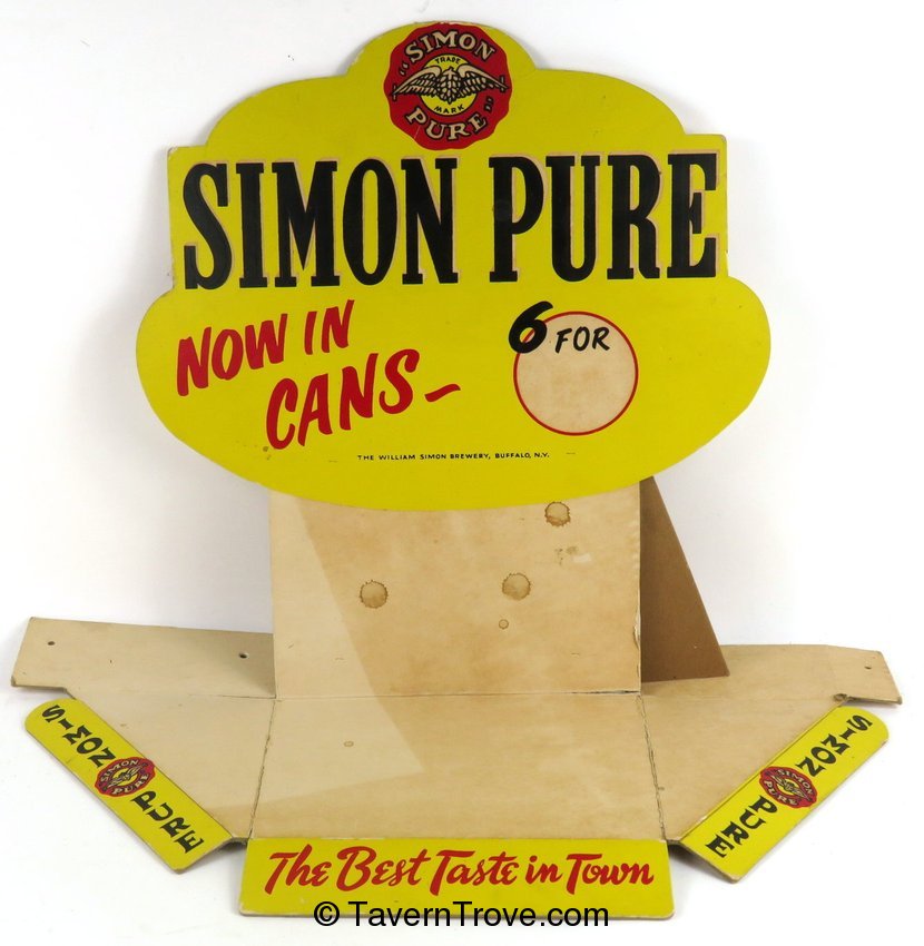 Simon Pure Beer 6-Pack Display