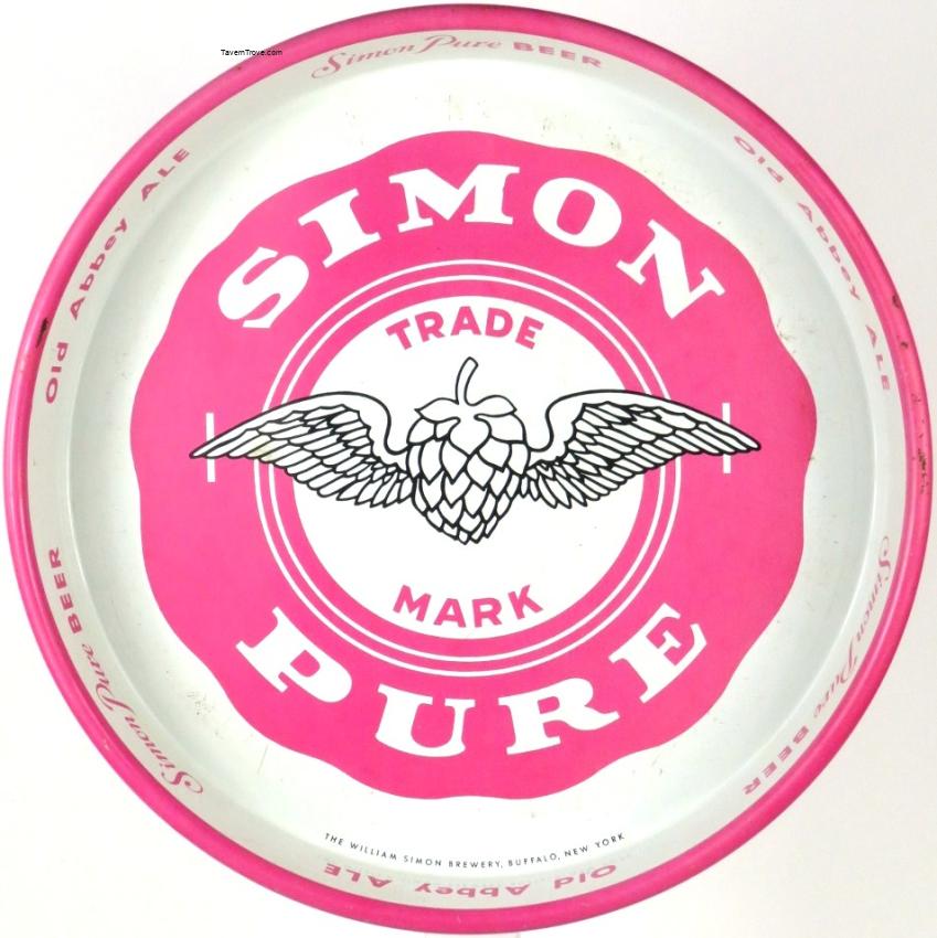 Simon Pure Beer/Old Abbey Ale (Pink)