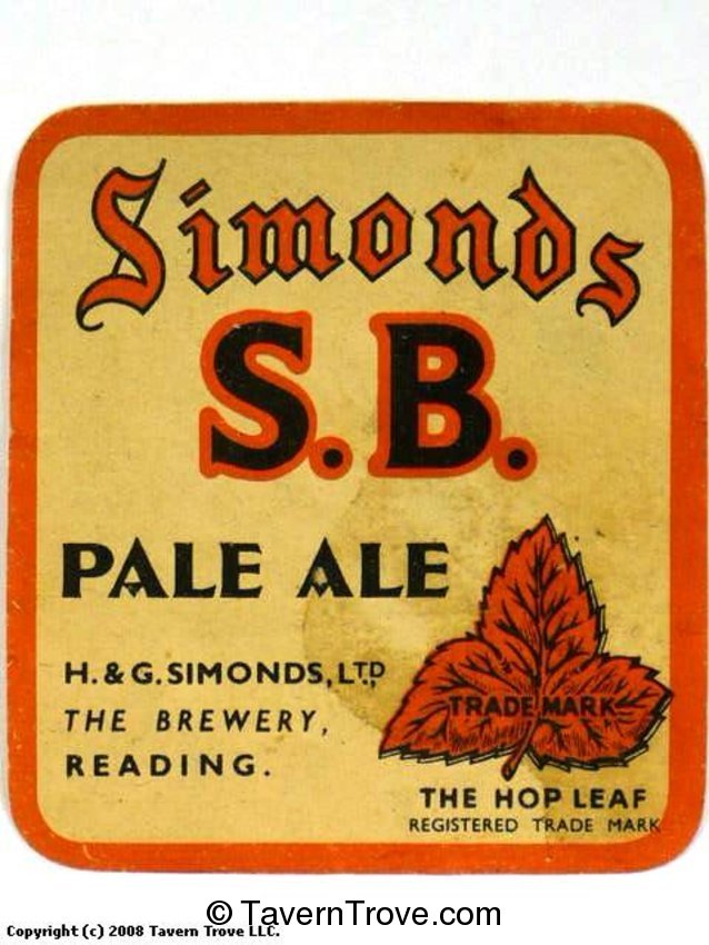 Simonds SB Pale Ale