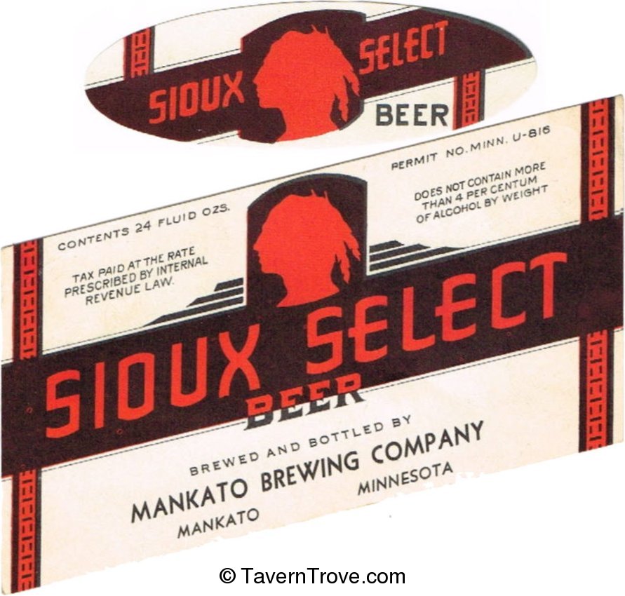 Sioux Select Beer