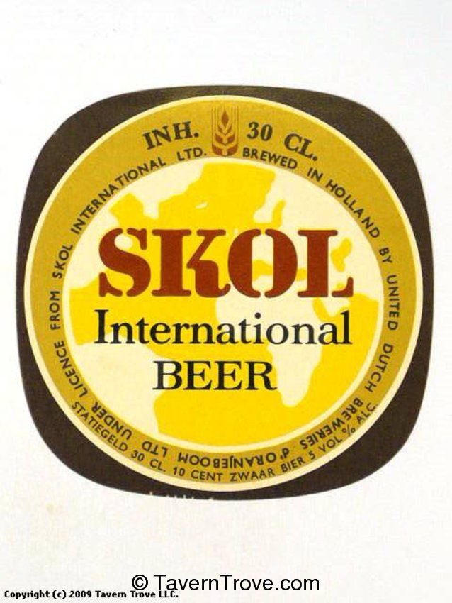 Skol International Beer