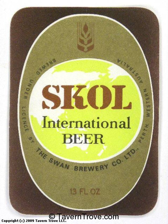 Skol International Beer