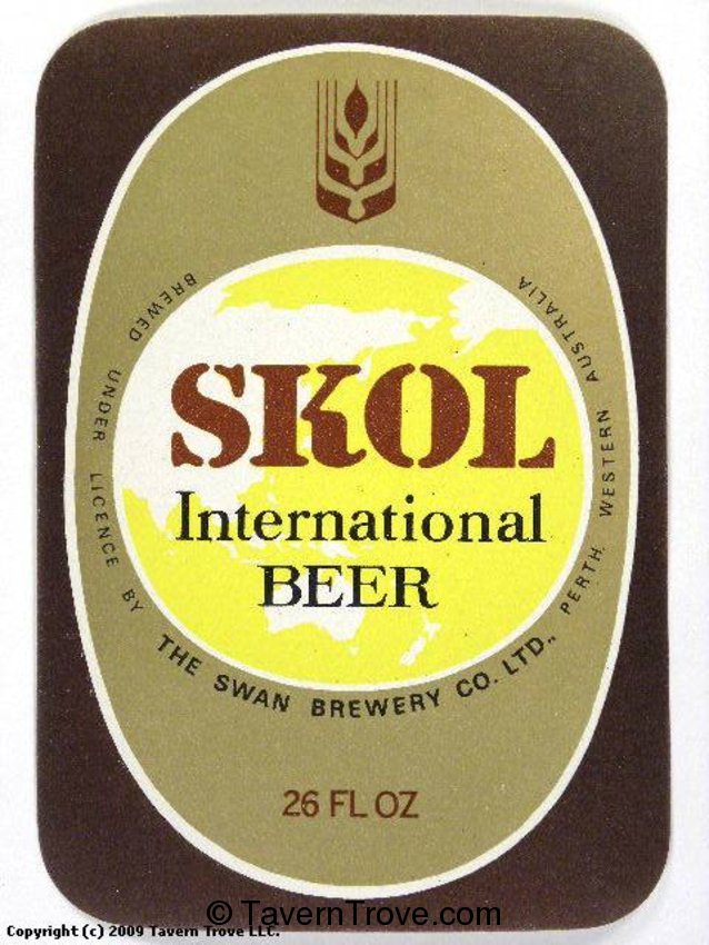 Skol International Beer