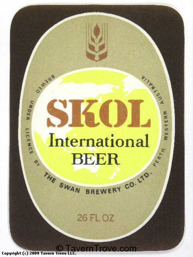 Skol International Beer