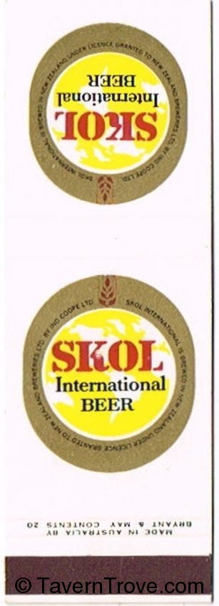 Skol International Beer