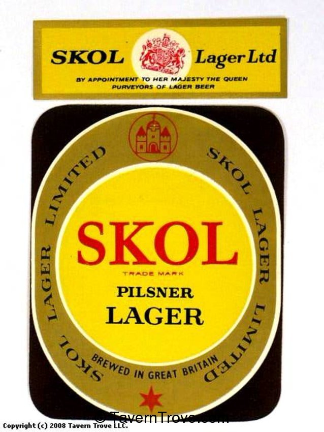 Skol Pilsner Lager beer