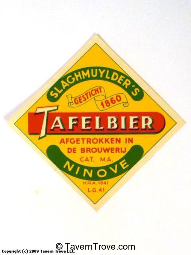 Slaghmuylder's Tafel Bier