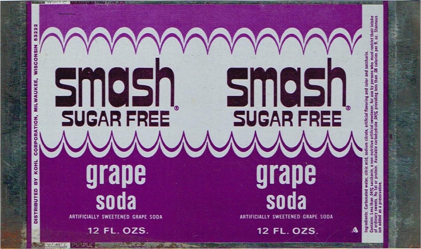 Smash Diet Grape Soda (sheet)