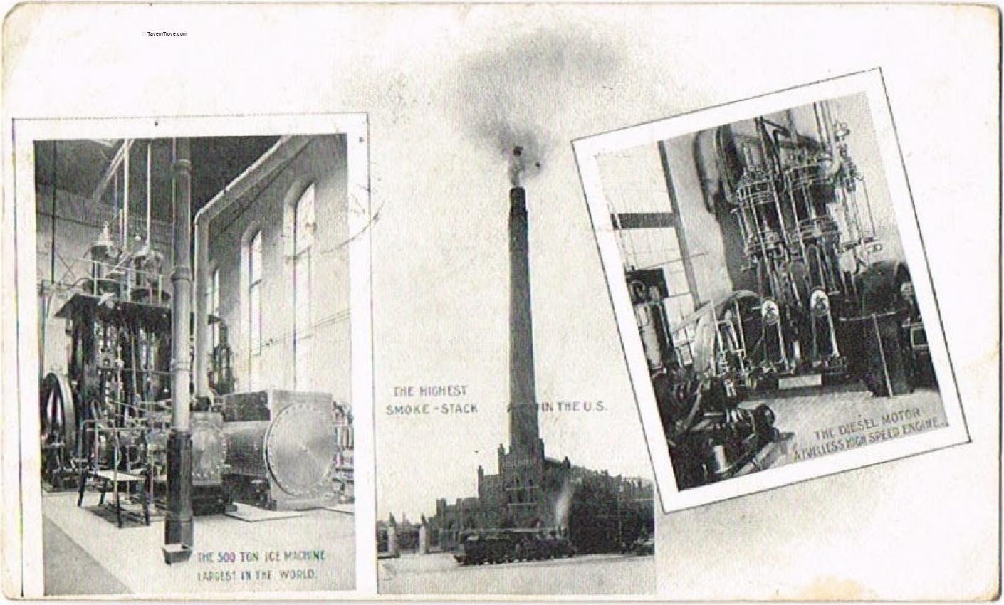 Anheuser-Busch Brewery Smokestack/Ice Machine/Diesel Motor