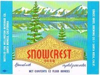 Snowcrest Beer
