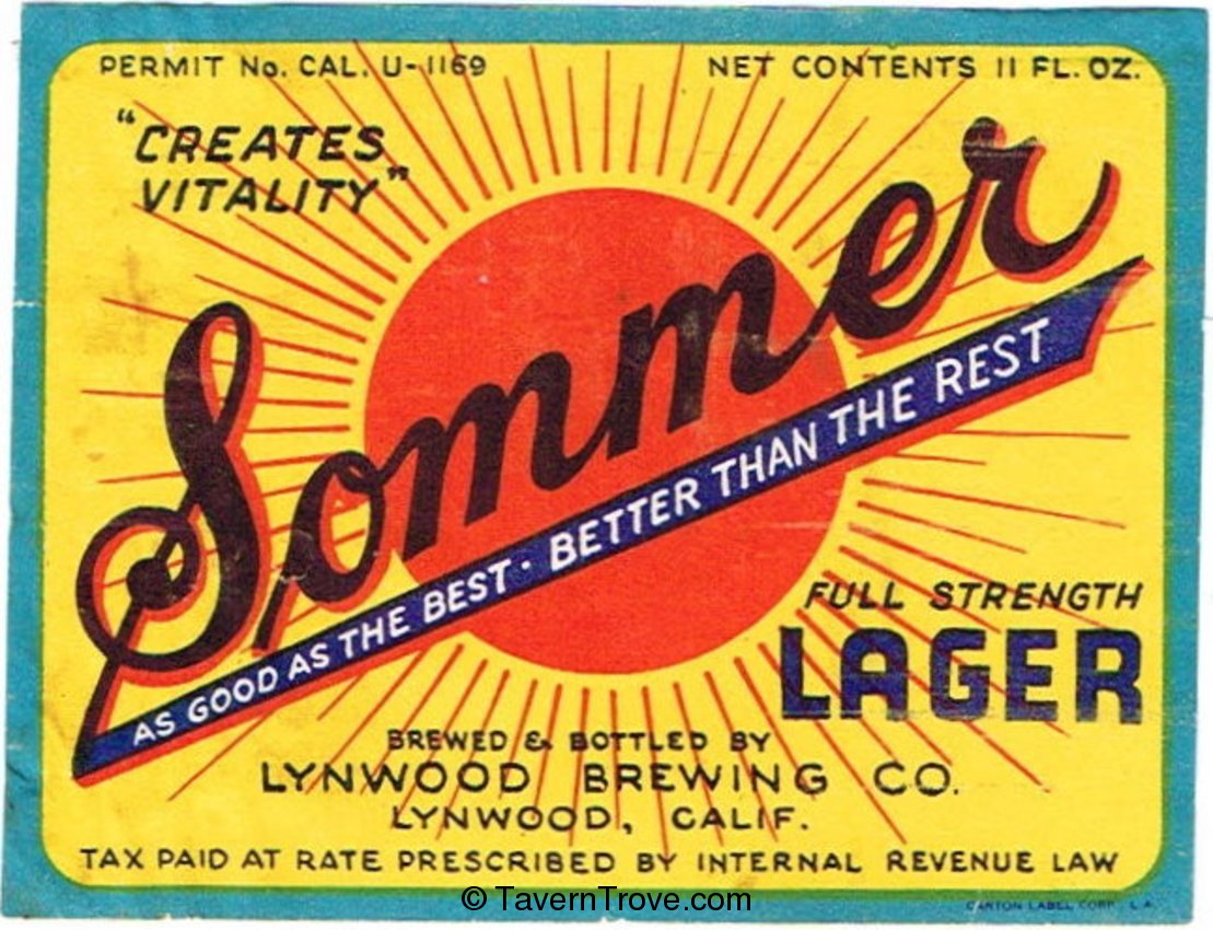 Sommer Lager Beer