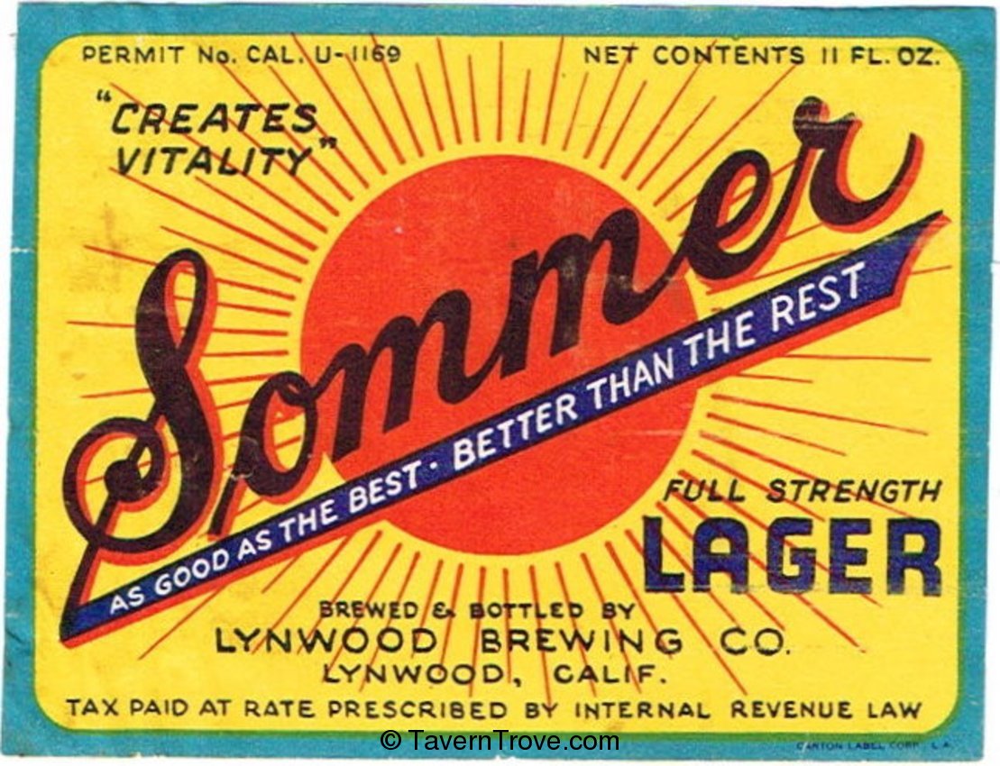 Sommer Lager Beer