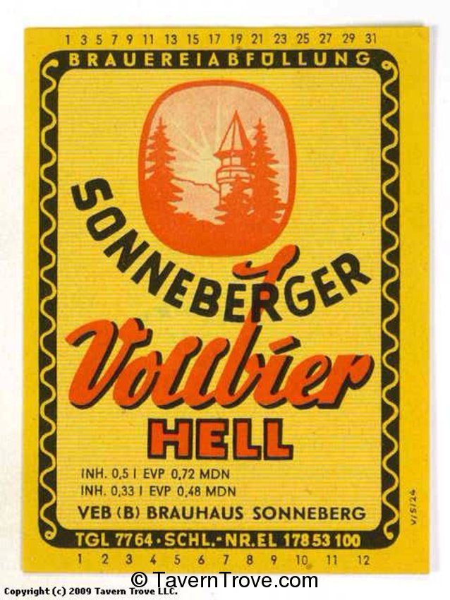 Sonneberger Vollbier Hell