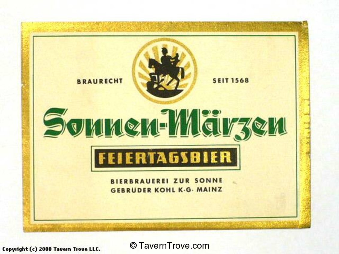 Sonnen-Märzen Feiertagsbier