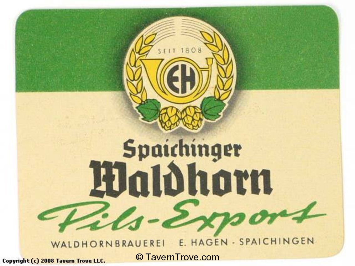 Spaichinger Waldhorn Pils-Export