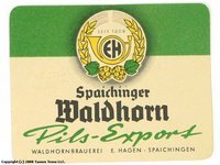 Spaichinger Waldhorn Pils-Export