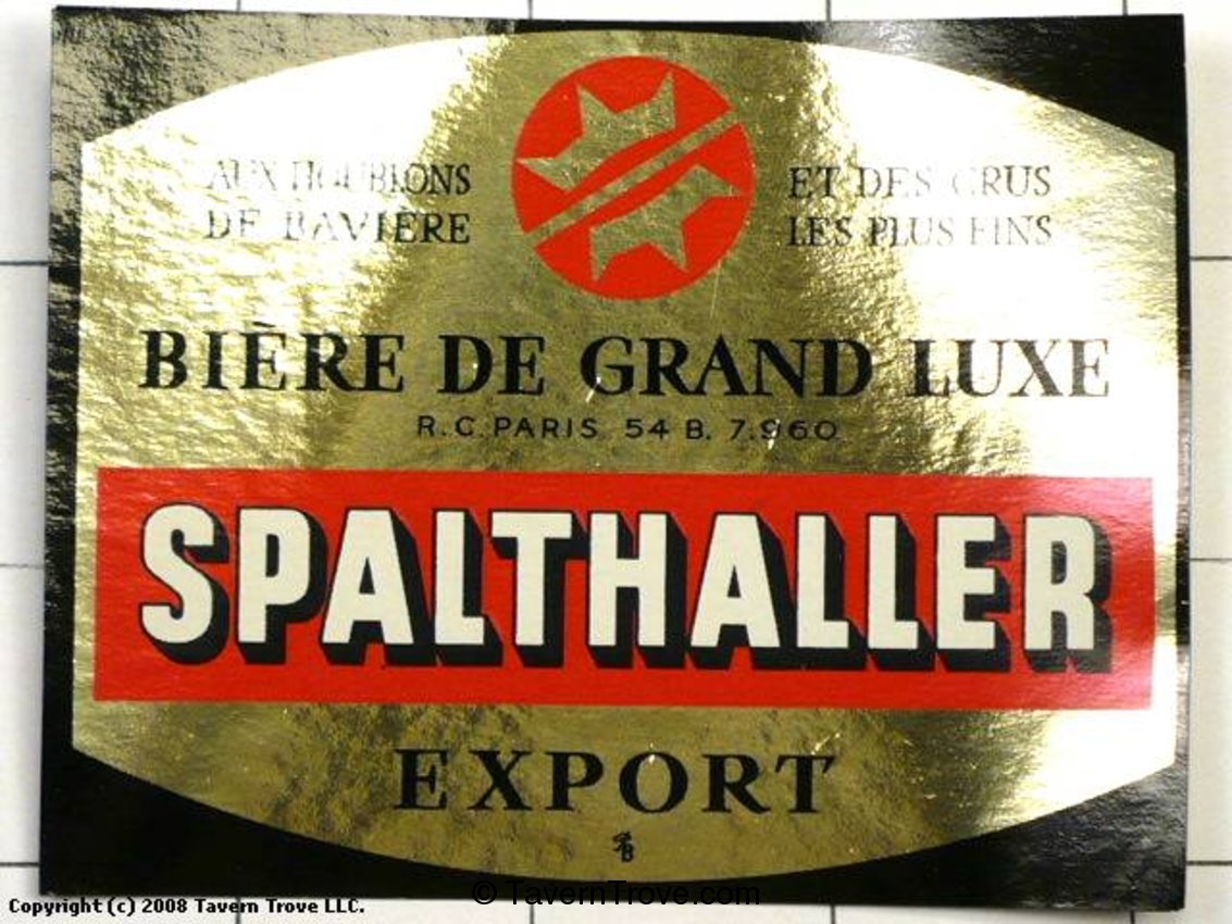 Spalthaller Export Bière