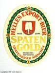 Spaten Gold Helles Export Bier