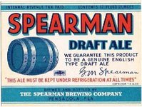 Spearman Draft Ale 